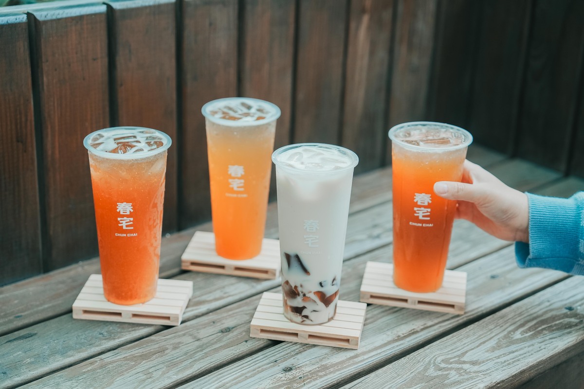 #春宅朝富店 #台中西屯飲料推薦