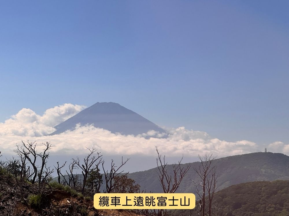 箱根旅遊-纜車看富士山